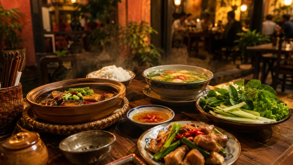 Món ăn nấu tươi mỗi ngày